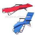 Outdoor leisure chair comfortable folding anti gravity recliner chair